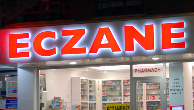 la pharmacie à istanbul