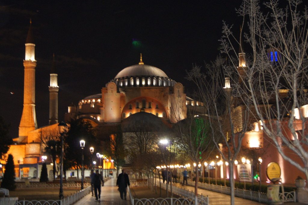 la Basilique Sainte Sophie à Istanbul