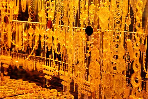 de l'or au grand bazar d'Istanbul