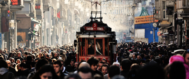 La Rue Istiklal Istanbul