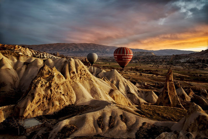 Montgolfière En Cappadoce en Turquie