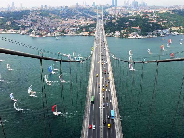 Le Pont Du Bosphore Istanbul, la promenade sur le Bosphore