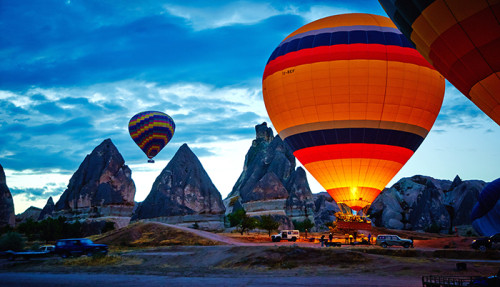 vol en montgolfière cappadoce
