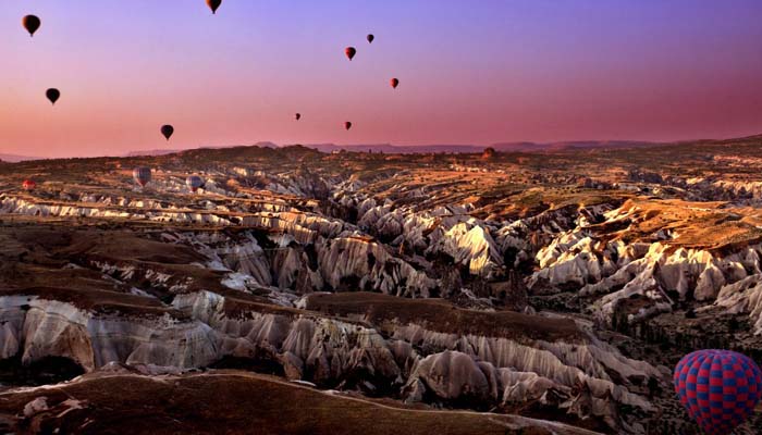 Montgolfière En Cappadoce en Turquie