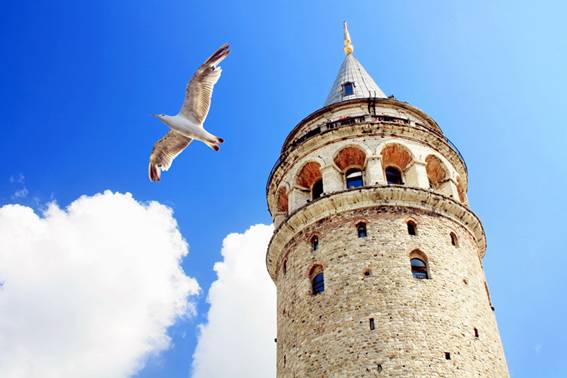 la Tour de Galata à Istanbul