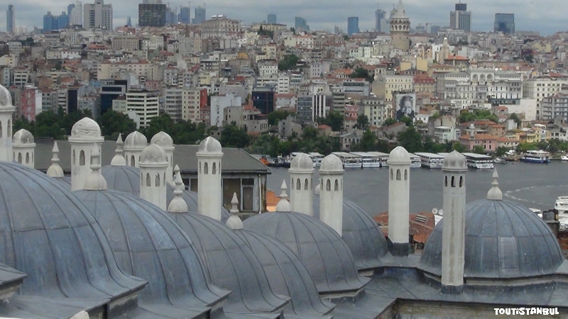 Vue de la Mosquée de Soliman le Magnifique Istanbul