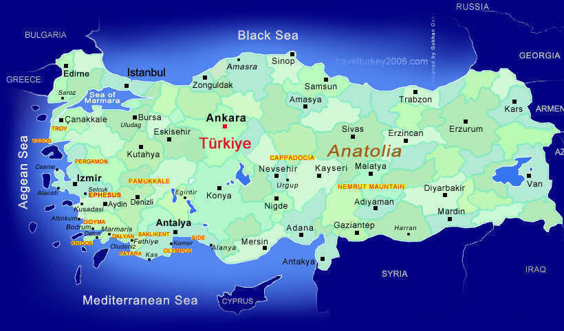 La Turquie Le Voyage En Turquie Monuments Plages Lhistoire Régions