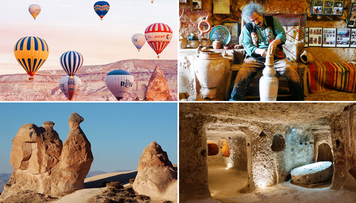 La Cappadoce Turquie - - Vol en Montgolfière en Cappadoce.