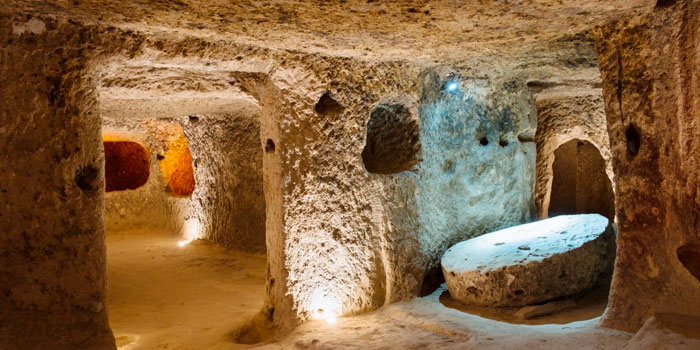 La ville souterrain Derinkuyu Cappadoce