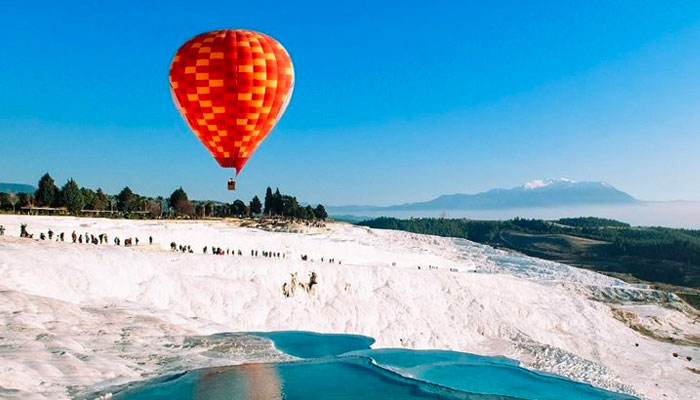 vol en montgolfière pamukkale - Circuit Antalya Pamukkale Cappadoce Turquie