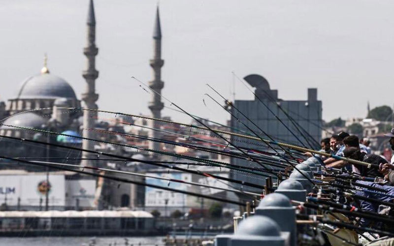 les pêcheurs du pont Istanbul